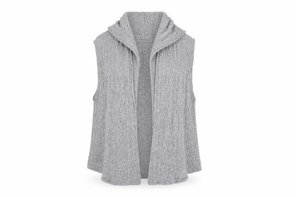 Womens UK Size S Avoca Grey Cardigan Jumper