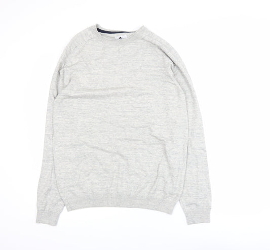 Mens UK Size M NEXT Grey Pullover Sweatshirt