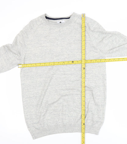 Mens UK Size M NEXT Grey Pullover Sweatshirt