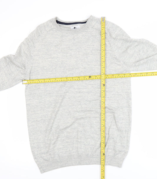Mens UK Size M NEXT Grey Pullover Sweatshirt