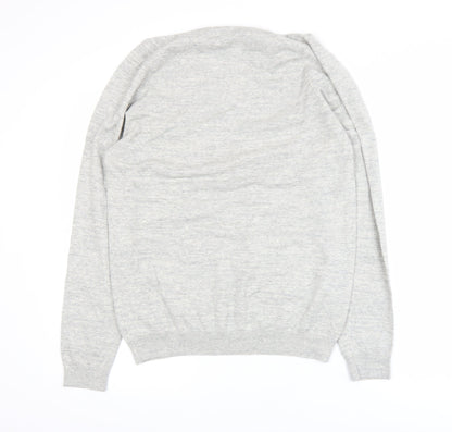 Mens UK Size M NEXT Grey Pullover Sweatshirt