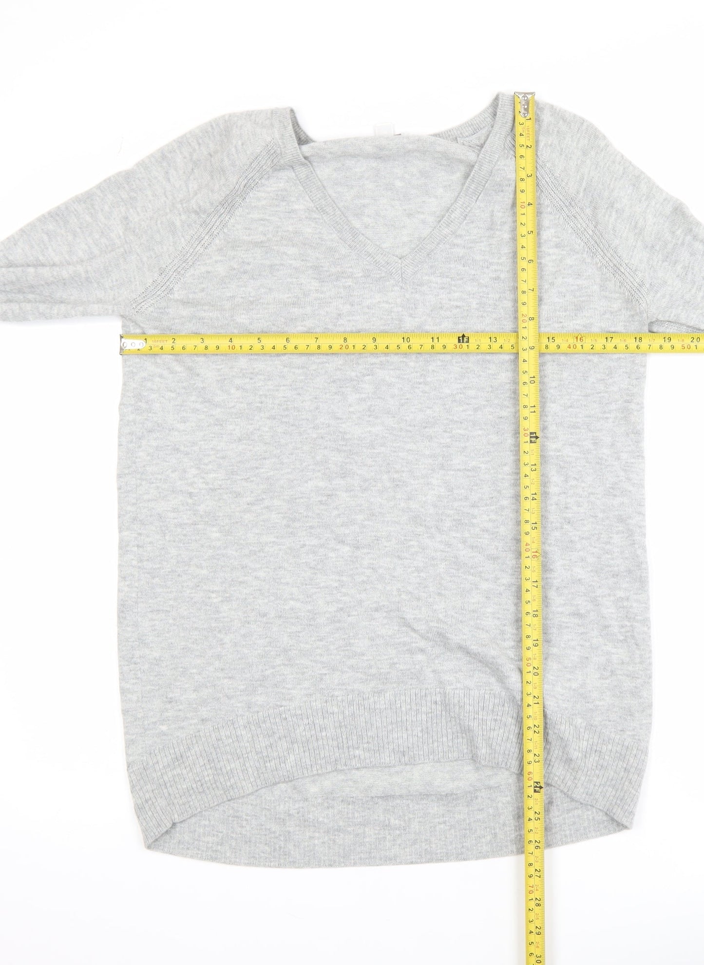 Womens UK Size XS Gap Grey Pullover Jumper