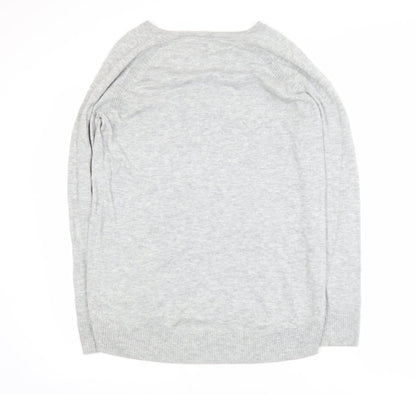 Womens UK Size XS Gap Grey Pullover Jumper