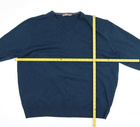 Mens UK Size 2XL TU Blue Pullover Jumper