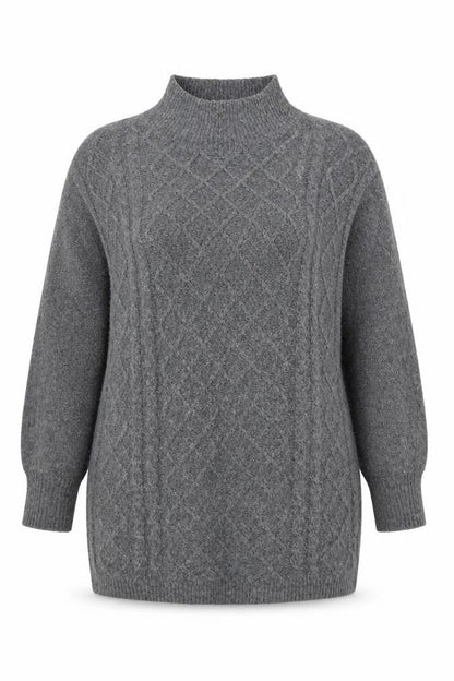 Womens UK Size 18 Bonmarché Grey Pullover Jumper