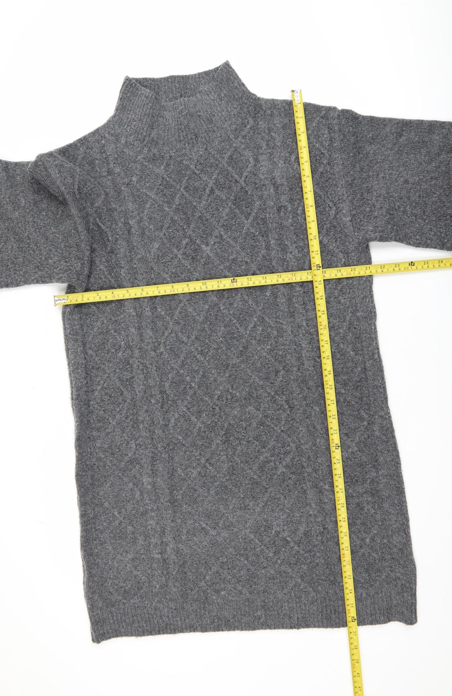 Womens UK Size 18 Bonmarché Grey Pullover Jumper
