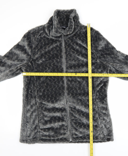 Regatta Women’s Grey Fleece Jacket Size 16 Full Zip Outdoor Coat
