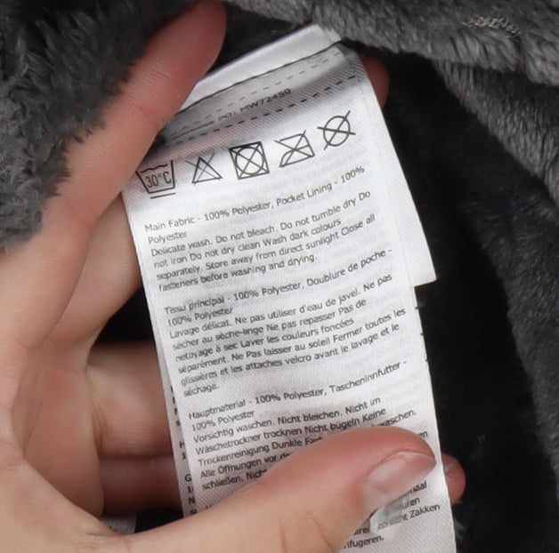 Regatta Women’s Grey Fleece Jacket Size 16 Full Zip Outdoor Coat