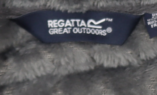 Regatta Women’s Grey Fleece Jacket Size 16 Full Zip Outdoor Coat