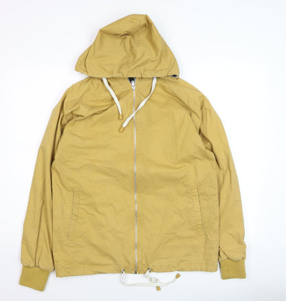 Mens UK Size S Pop England Beige Windbreaker Coat