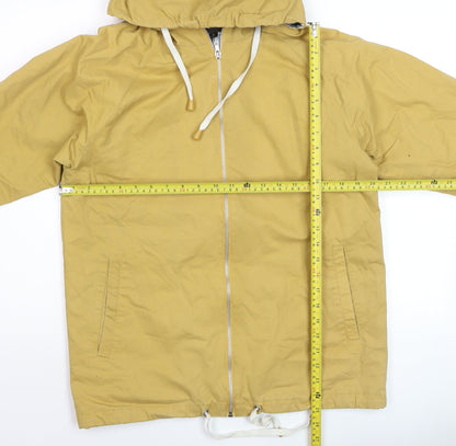 Mens UK Size S Pop England Beige Windbreaker Coat