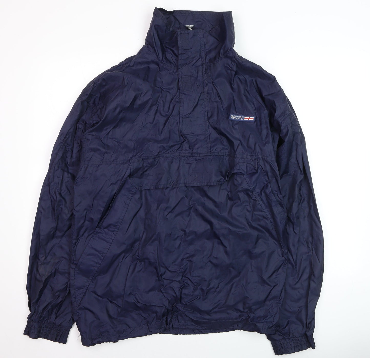Mens UK Size M le coq sportif Blue Windbreaker Coat