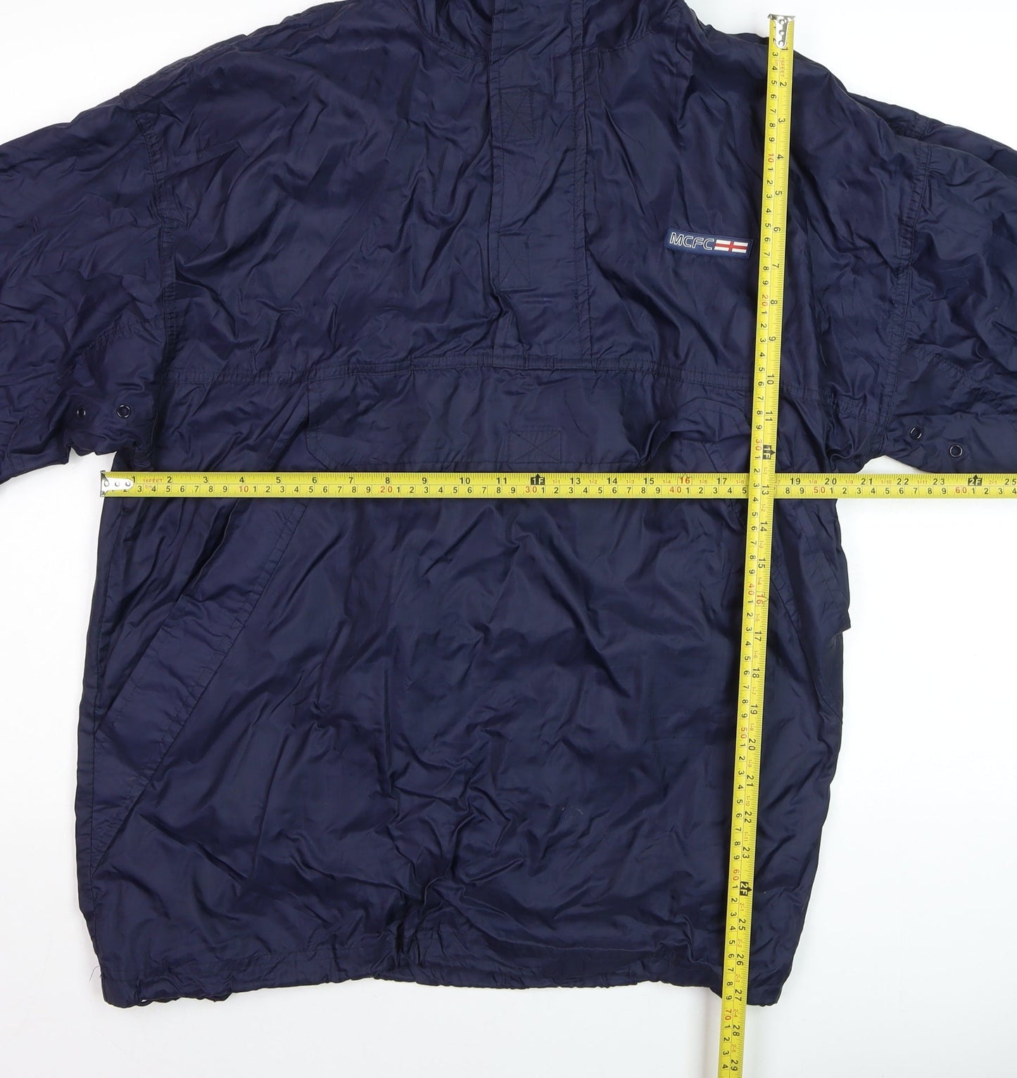 Mens UK Size M le coq sportif Blue Windbreaker Coat