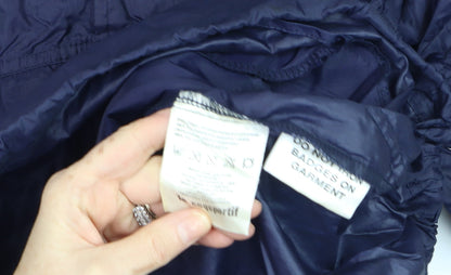 Mens UK Size M le coq sportif Blue Windbreaker Coat