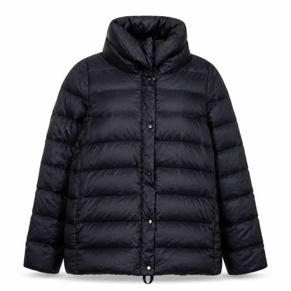 Womens UK Size 12 Mango Black Puffer Jacket