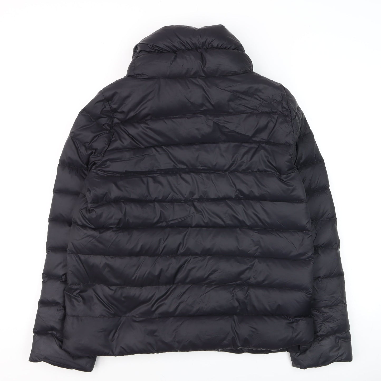 Womens UK Size 12 Mango Black Puffer Jacket