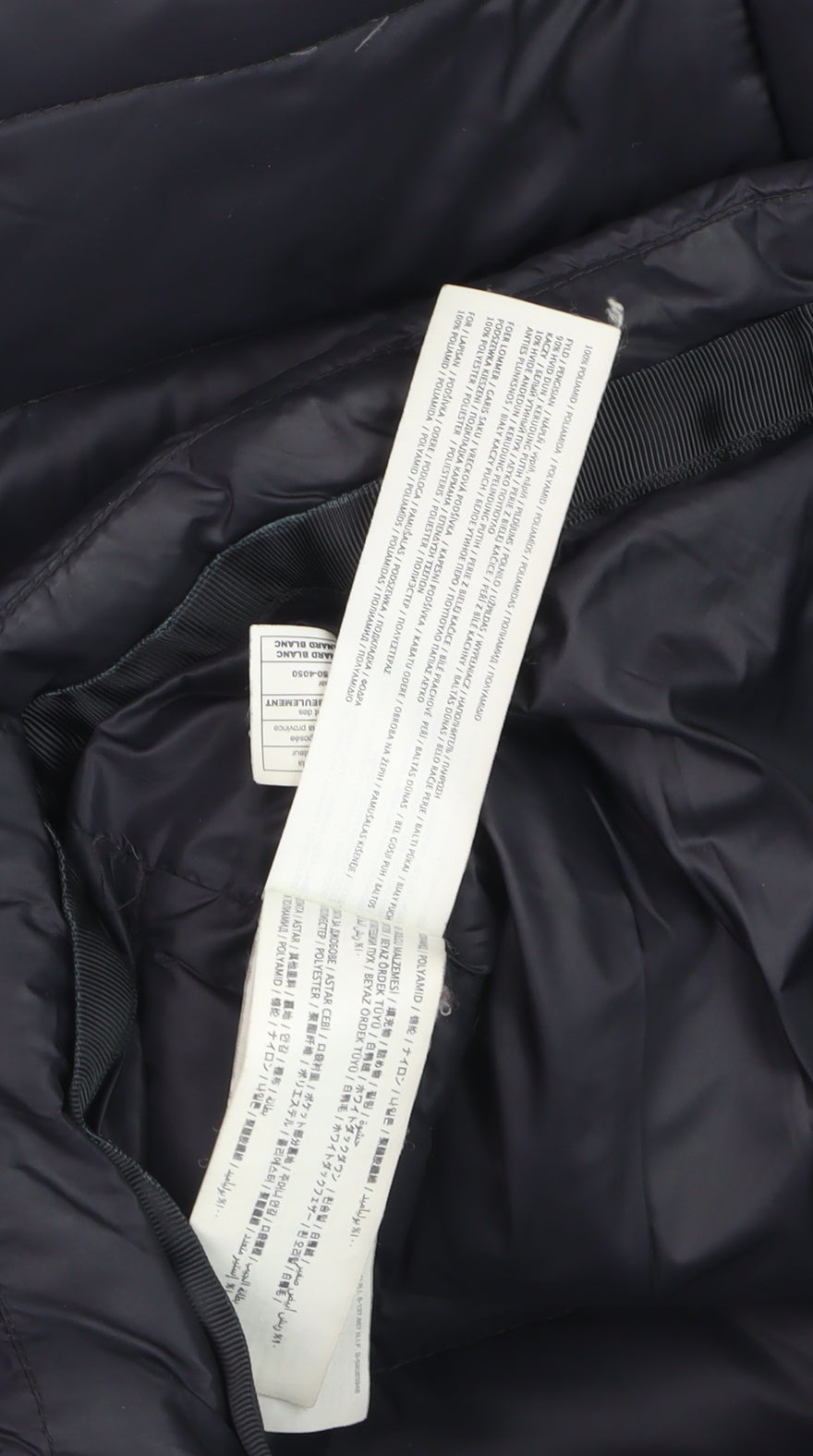 Womens UK Size 12 Mango Black Puffer Jacket