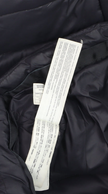 Womens UK Size 12 Mango Black Puffer Jacket