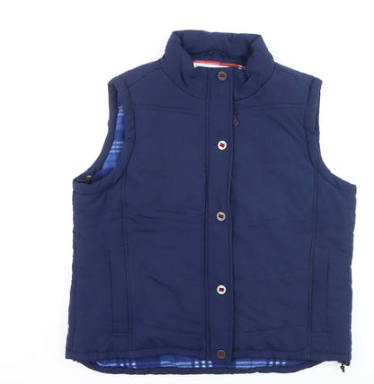 Mens UK Size L Dock of the Bay Blue Bodywarmer