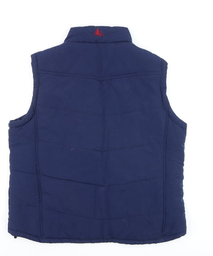 Mens UK Size L Dock of the Bay Blue Bodywarmer