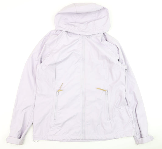 Womens UK Size 18 Mountain Warehouse Purple Rain Coat