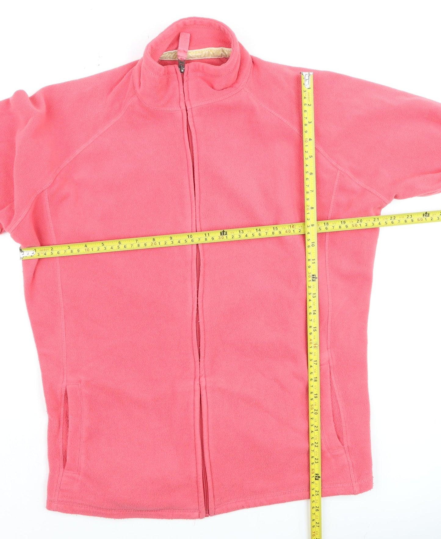 Womens UK Size XL Country Rose Pink Walking Hiking Gym & Training Jacket