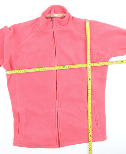 Womens UK Size XL Country Rose Pink Walking Hiking Gym & Training Jacket