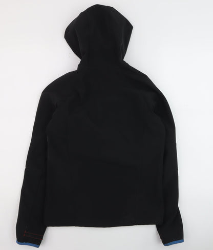 Teens UK Size 164 Quechua Black Softshell