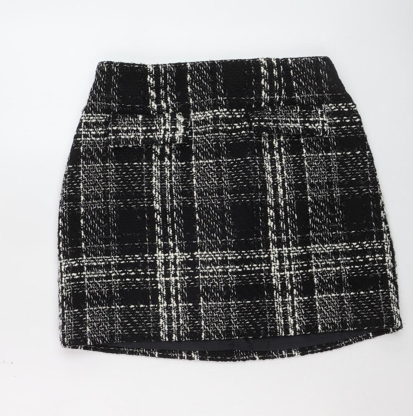 Womens UK Size 12 Warehouse Straight & Pencil Tweed Skirt