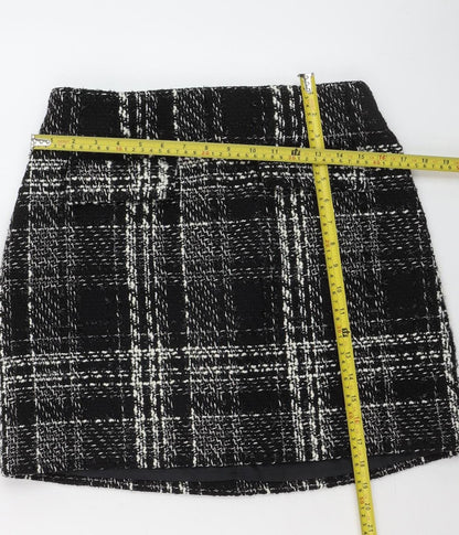 Womens UK Size 12 Warehouse Straight & Pencil Tweed Skirt