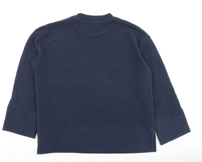 Unisex Adults UK Size L Sweaty Betty Blue Pullover Jumper