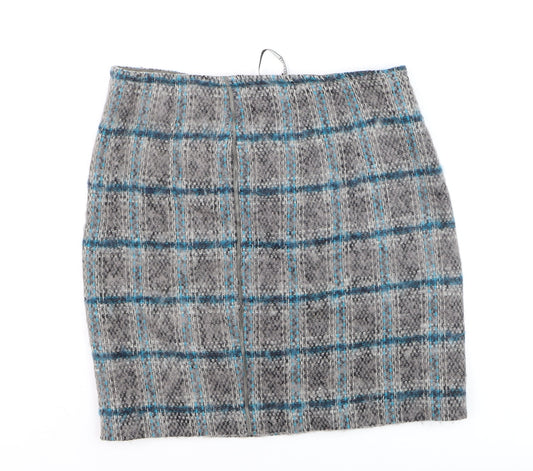 Womens UK Size 10 LUISA CERANO Straight & Pencil Tweed Skirt