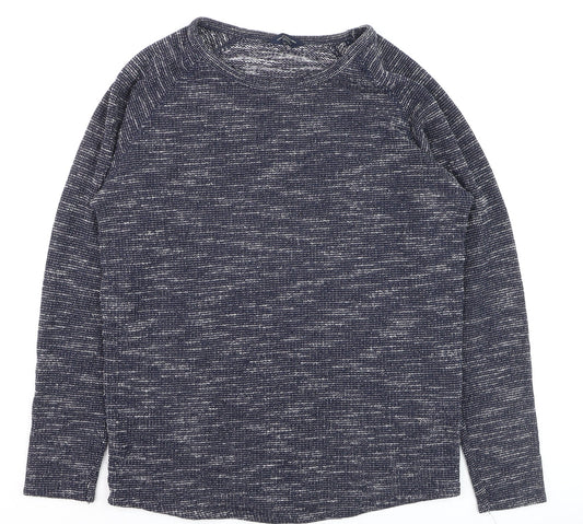 Mens UK Size L JACK & JONES Blue Pullover Jumper