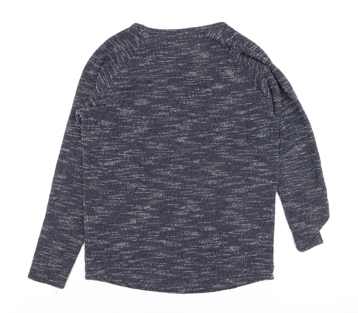 Mens UK Size L JACK & JONES Blue Pullover Jumper