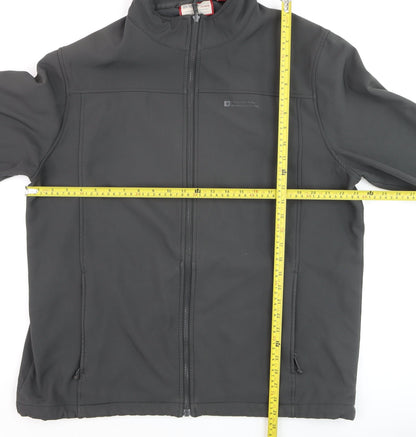 Mens UK Size XL Mountain Warehouse Black Soft Shell