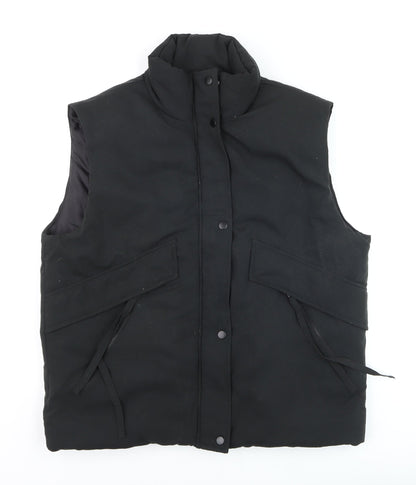 Unisex Adults UK Size S Misspap Black Puffer Jacket