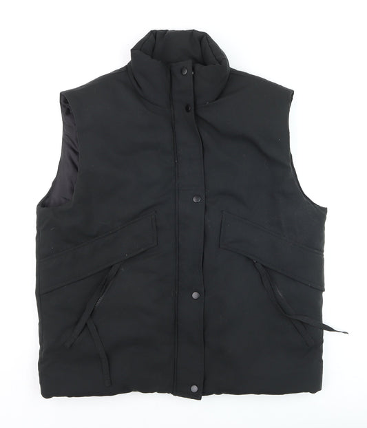Unisex Adults UK Size S Misspap Black Puffer Jacket
