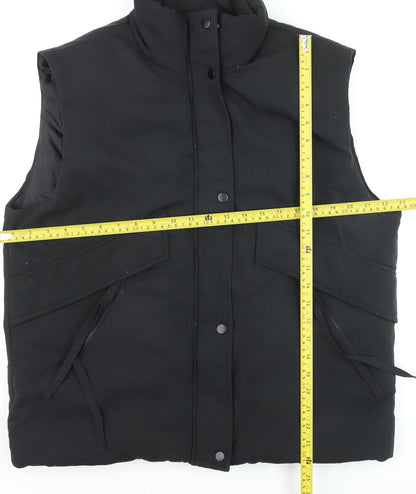 Unisex Adults UK Size S Misspap Black Puffer Jacket