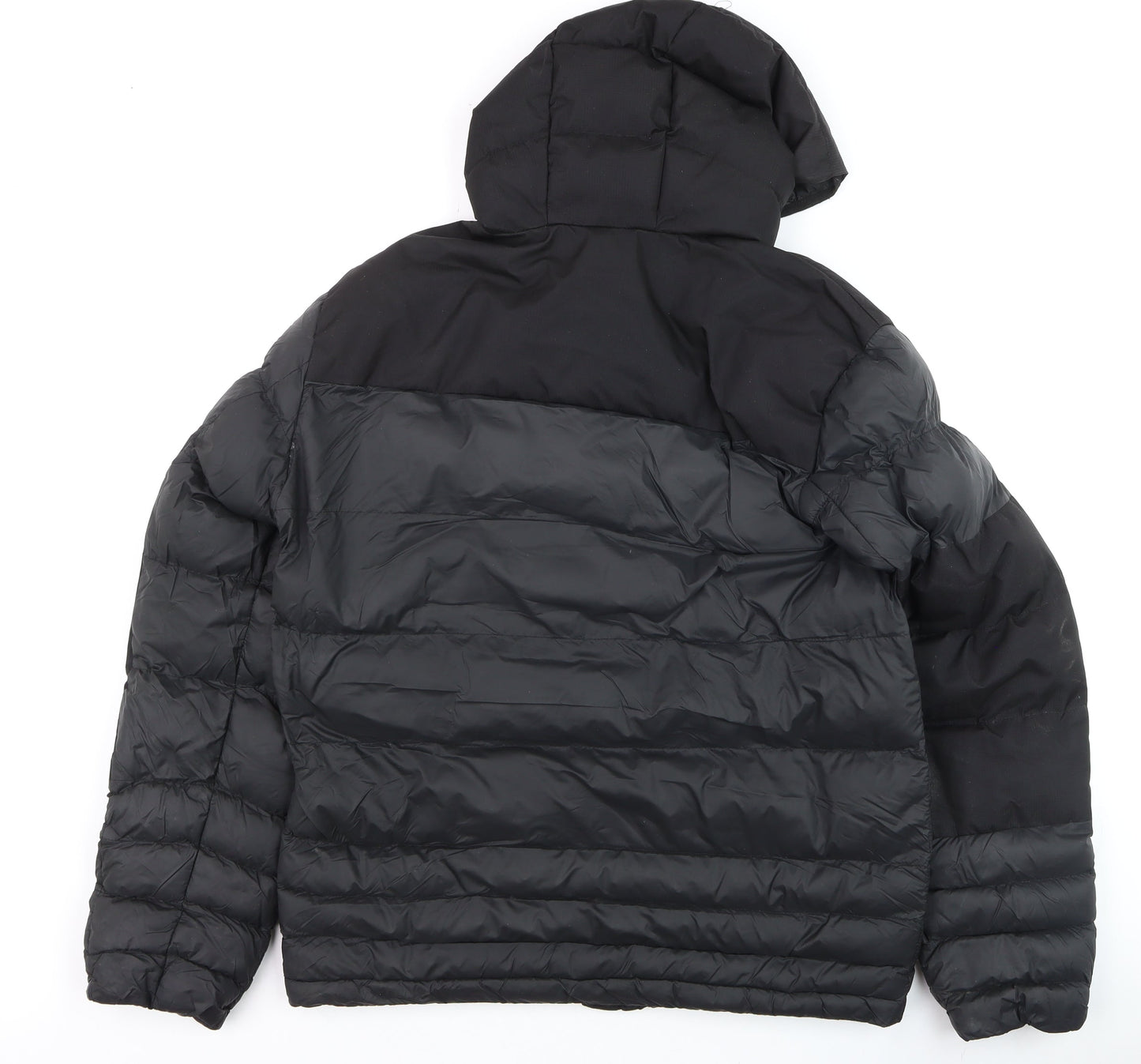 Mens UK Size M Kings Will Dream Black Puffer Jacket