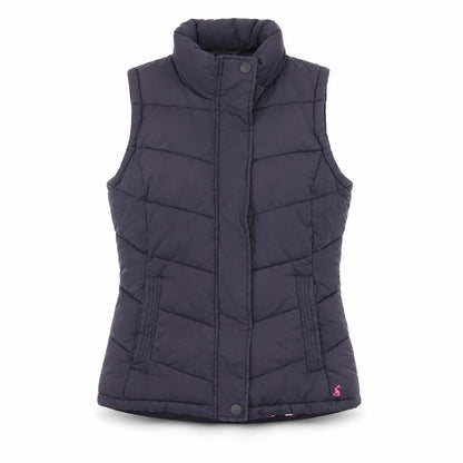 Womens UK Size 8 Joules Purple Puffer Jacket