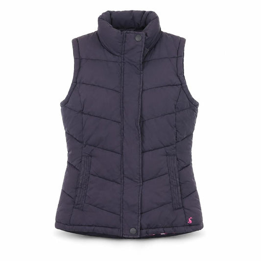 Womens UK Size 8 Joules Purple Puffer Jacket