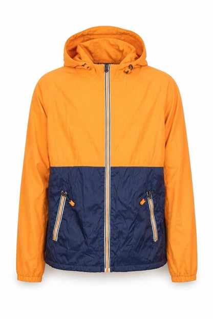 Mens UK Size M NEXT Orange Windbreaker Coat