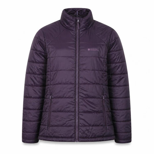Womens UK Size 12 Mountain Warehouse Purple Puffer Jacket