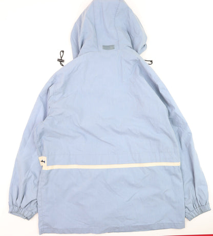 Womens UK Size 8 Hawkshead Blue Parka Coat