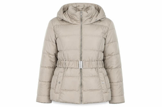 Womens UK Size 12 New Look Beige Puffer Jacket