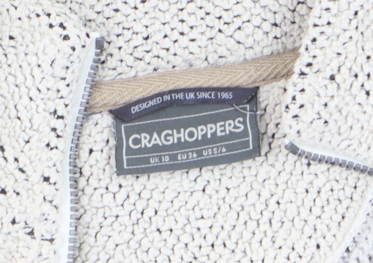 Womens UK Size 10 Craghoppers Beige Pullover Sweatshirt
