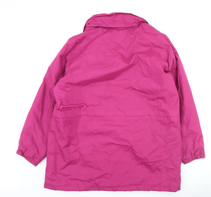 Womens UK Size 10 Regatta Pink Rain Coat