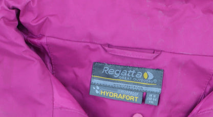 Womens UK Size 10 Regatta Pink Rain Coat