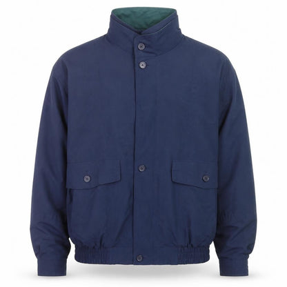 Mens UK Size M Microfin Microsoft Blue Bomber Jacket