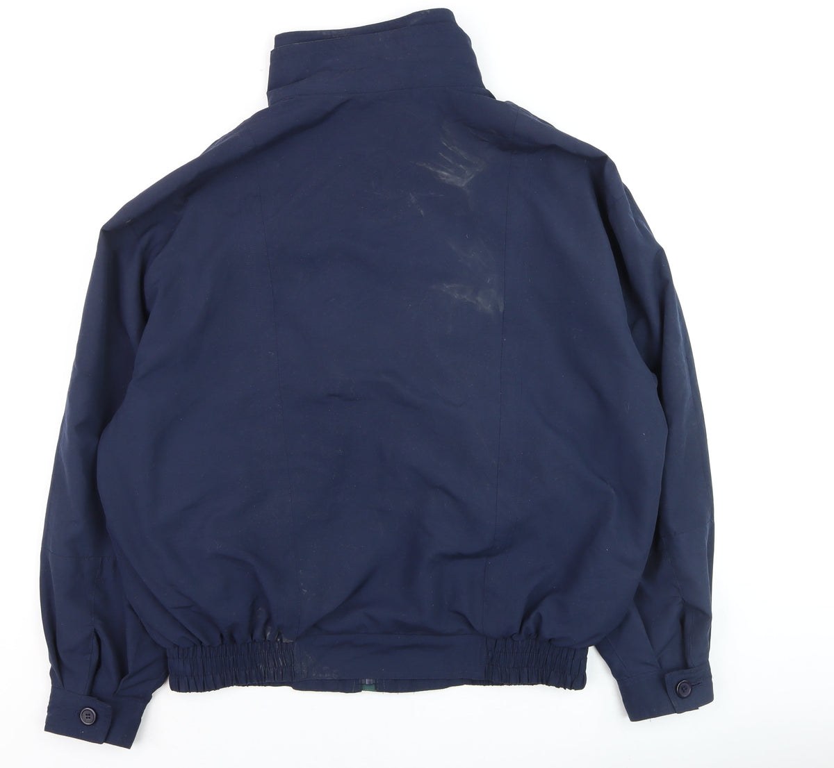 Mens UK Size M Microfin Microsoft Blue Bomber Jacket